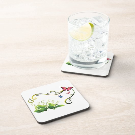 Butterfly Garden Onderzetter (Rechterzijde)