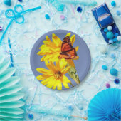 Butterfly Garden Papieren Bordje (Feest)