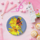 Butterfly Garden Papieren Bordje (Feest)