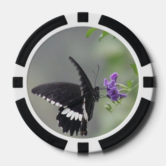 Butterfly Garden Pokerchips (Voorkant)