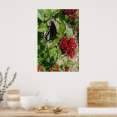 Butterfly Garden Poster (Keuken)