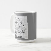 Butterfly Garden Sketches Koffiemok (Voorkant links)