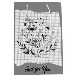 Butterfly Garden Sketches Medium Cadeauzakje