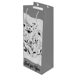 Butterfly Garden Sketches Wijn Cadeautas