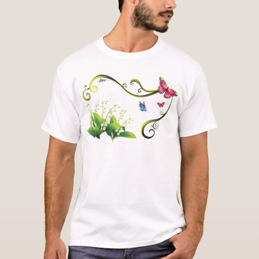 Butterfly Garden T-shirt (Voorkant)