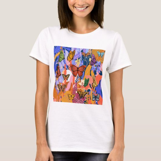 Butterfly Garden T-Shirt (Voorkant)