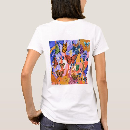 Butterfly Garden T-Shirt (Achterkant)