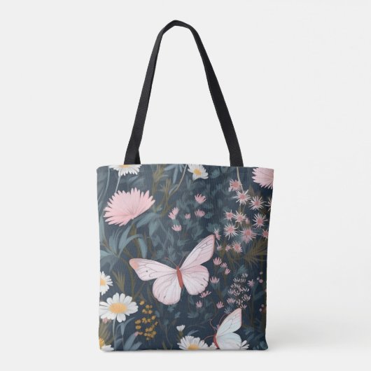 Butterfly Garden Tote Bag (Achterkant)