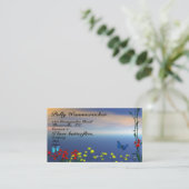 Butterfly Garden Visitekaartje (Staand voorkant)