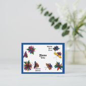 Butterfly Garden Visitekaartjes (Staand voorkant)