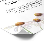 Butterfly Garden Vrijgezellenfeest Aangepast bord Poster (Hoek)