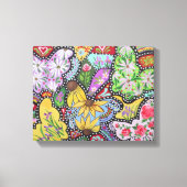Butterfly Garden Wrapped Canvas (Voorkant)