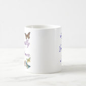 Butterfly Gardener Gezegde Koffiemok (Center)