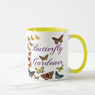 Butterfly Gardener Gezegde Mok