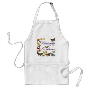 Butterfly Gardener Gezegde Standaard Schort