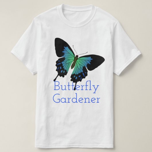 Butterfly Gardener T-shirt (Design voorkant)