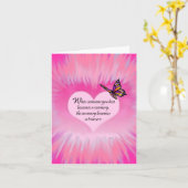 Butterfly-gedicht Kaart (Gele Bloem)