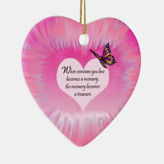 Butterfly-gedicht Keramisch Ornament (Rechts)