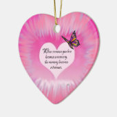 Butterfly-gedicht Keramisch Ornament (Links)