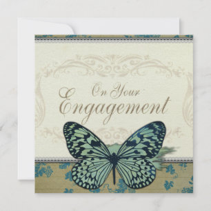 Butterfly Gefeliciteerd met Verloving