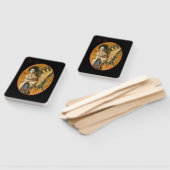 Butterfly Geisha Hand Fan Handwaaier (Niet-gemonteerd)