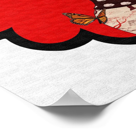 Butterfly Geisha Poster (Hoek)