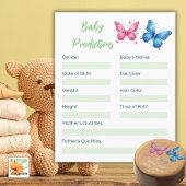 Butterfly Gender Reveal Party Baby voorspellingen