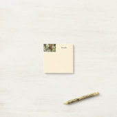 Butterfly Gepersonaliseerd 3x3 Post-it® Notes (Op bureau)