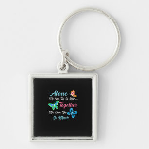 Butterfly Gift Alleen kunnen we zo weinig doen Sleutelhanger