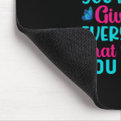 Butterfly Gift | Als je wilt vliegen Muismat (Hoek)