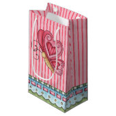Butterfly - Gift Bag Klein Cadeauzakje (Voorkant Gekanteld)