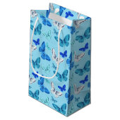 Butterfly Gift Bag Klein Cadeauzakje (Achterkant Gekanteld)