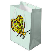 Butterfly Gift Bag Medium Cadeauzakje (Voorkant Gekanteld)