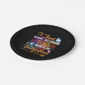 Butterfly Gift | Drink van buikvlinders Papieren Bordje (Gekanteld)