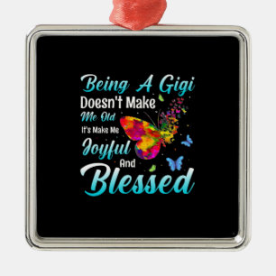 Butterfly Gift Een GiGiGi Metalen Ornament