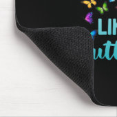 Butterfly Gift | Het leven is als een vlinder Muismat (Hoek)