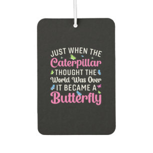 Butterfly Gift Het werd een vlinder Luchtverfrisser