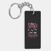 Butterfly Gift | Ik heb zoveel botervliegen Sleutelhanger (Voorkant Links)