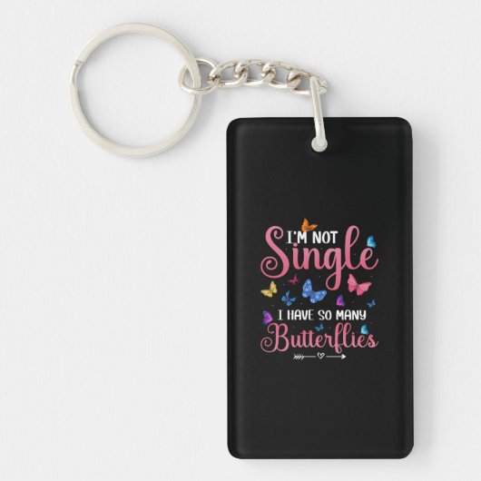Butterfly Gift | Ik heb zoveel botervliegen Sleutelhanger (Voorkant)