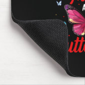 Butterfly Gift | Ik hou van Wiskunde en botervlieg Muismat (Hoek)