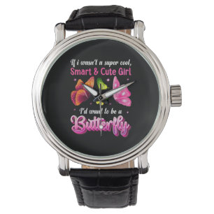 Butterfly Gift   Ik zou een vlinder willen worden Horloge