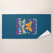 Butterfly Gift | They Call Me Crazy Butterfly Badhanddoek (Badhanddoek)