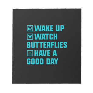 Butterfly Gift   Wakker worden wat vlinder Notitieblok