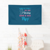 Butterfly Gift | Wat als je vliegt Spandoek (Insitu)
