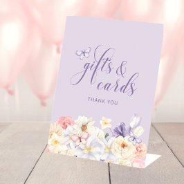 Butterfly Gifts Bruidsbord Reclamebord Met Voetstuk