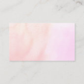 Butterfly Girl Baby shower Bloemen Luier Raffle Informatiekaartje (Achterkant)