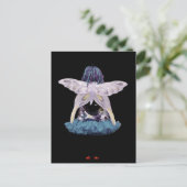 Butterfly Girl Briefkaart (Staand voorkant)