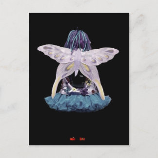 Butterfly Girl Briefkaart