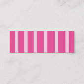 Butterfly Girl Calling Card Contactkaartje (Achterkant)