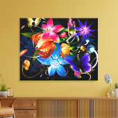 Butterfly Girl Canvas (Insitu (Woonkamer))